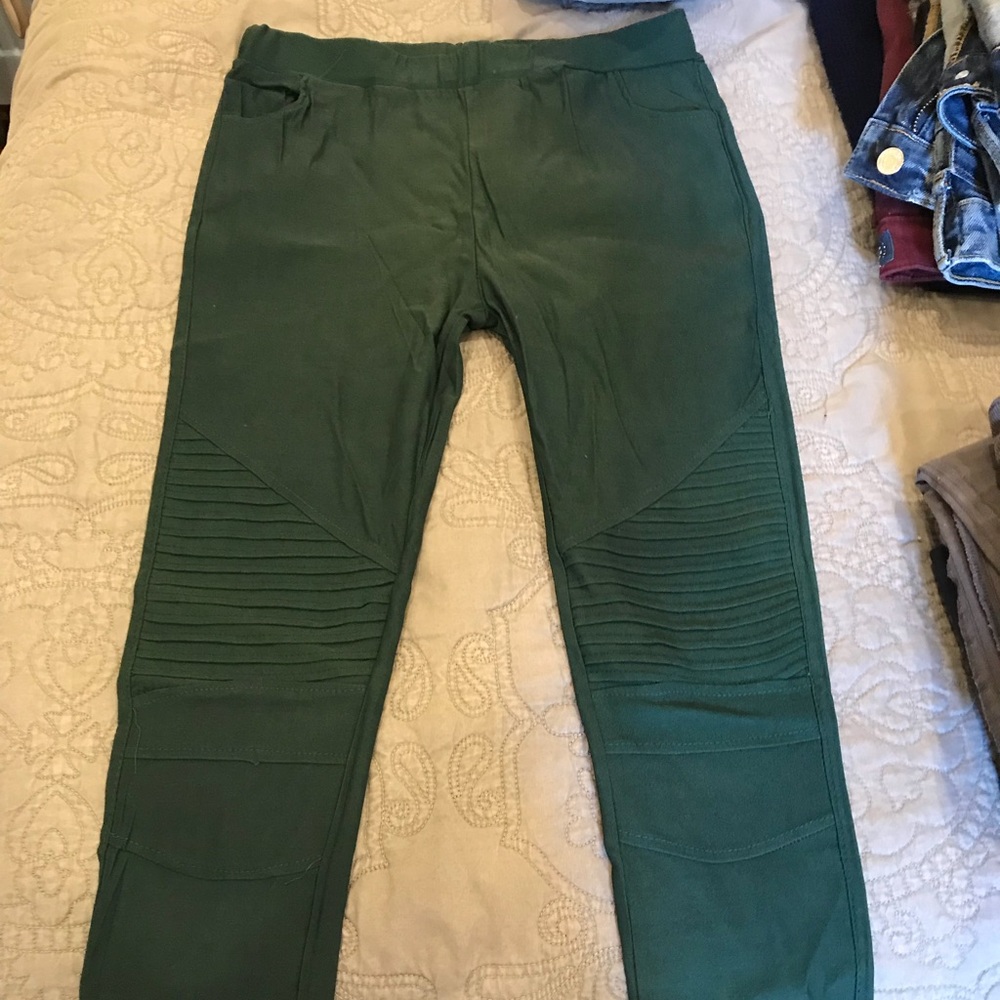High waisted jeggings